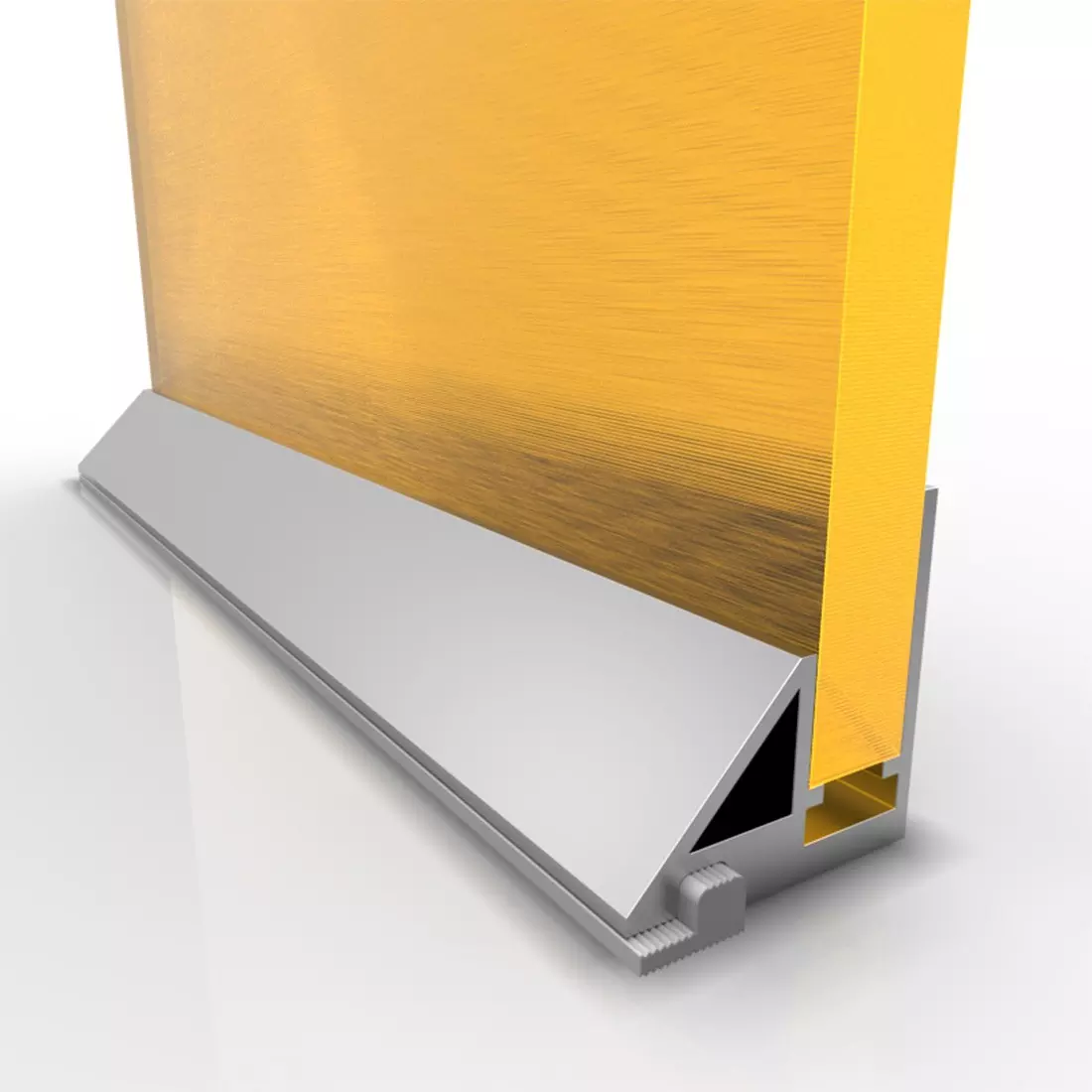 плинтус между столешницей и фартуком