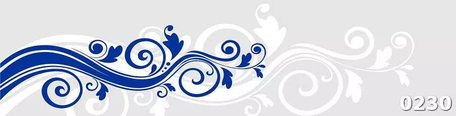 Защитная панель на кухню из стекла Абстракция