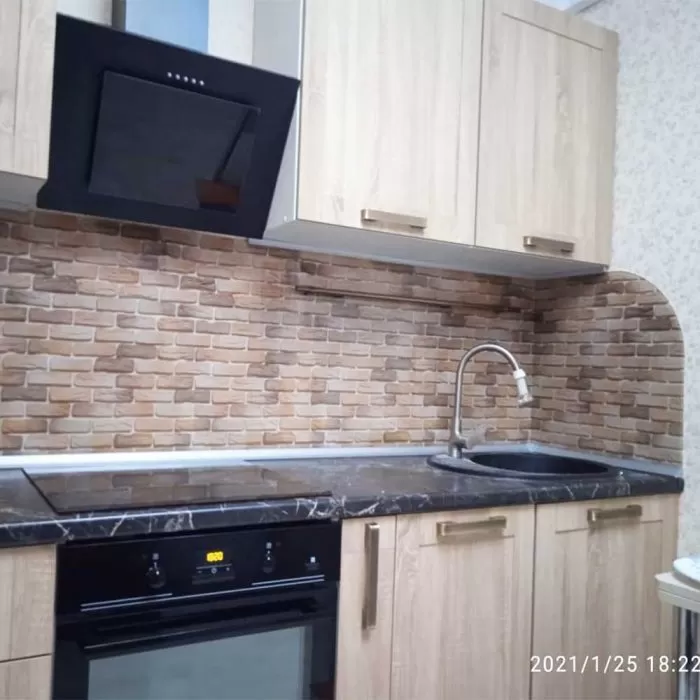Фартук на кухню под кирпич фотопечать