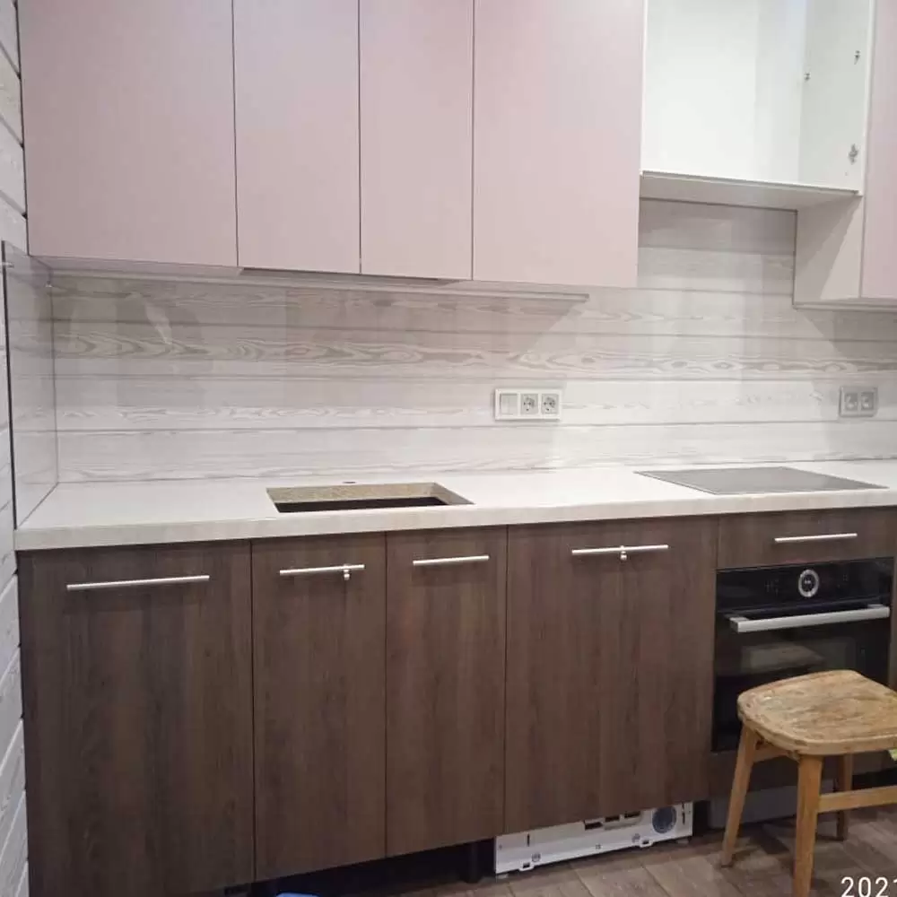 Прозрачные скинали из стекла