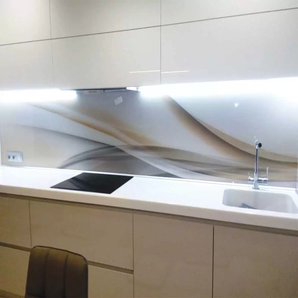 Скинали для кухни с подсветкой — изображение 2