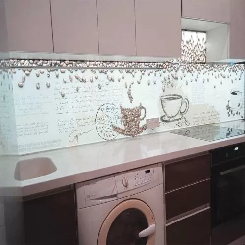 Фартук на кухню с подсветкой