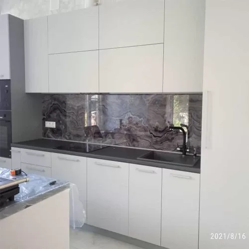 Фотопечать на стекло для кухни