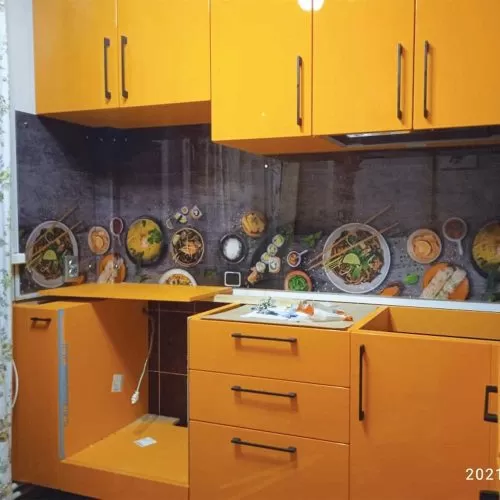 Кухонные фартуки с фотопечатью
